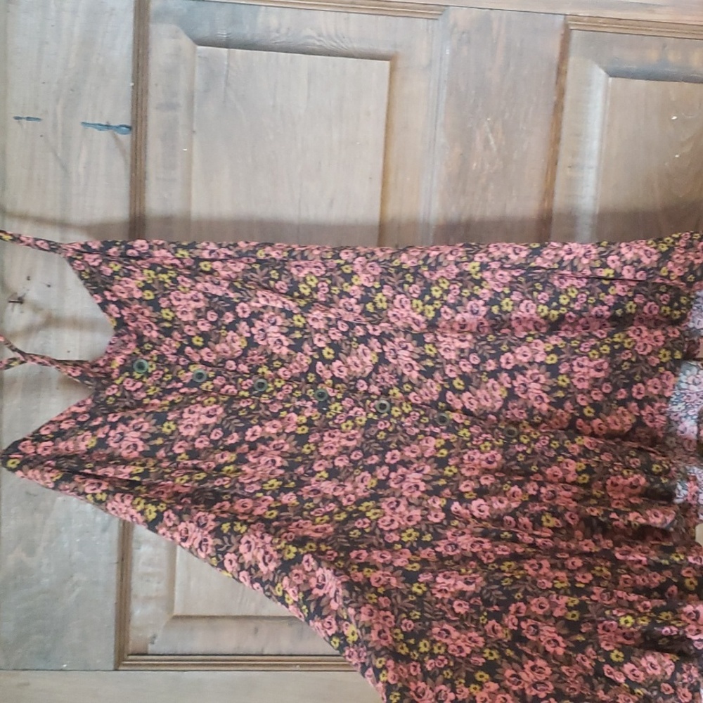 Free People 90's Floral Corset Top, S